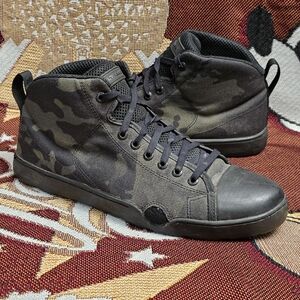 Altama Maritime Assault Mid Tactical Boots Mens Size 11 Camo Black Multicam
